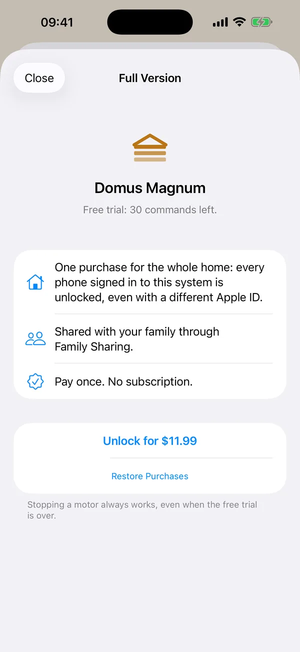 Full Version: one purchase for the whole home